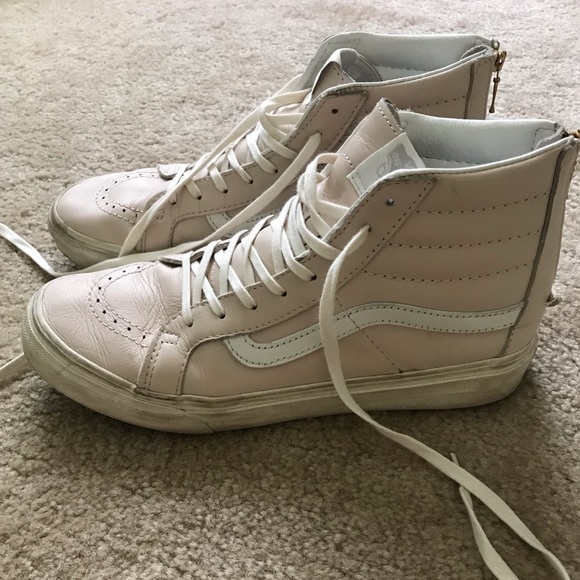 Vans Leather Sk8-hi - Picture 1 of 6